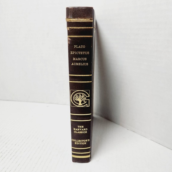 Plato Epictetus Marcus Aurelius The Harvard Classics Collector's Edition 1980 HC - Picture 2 of 14